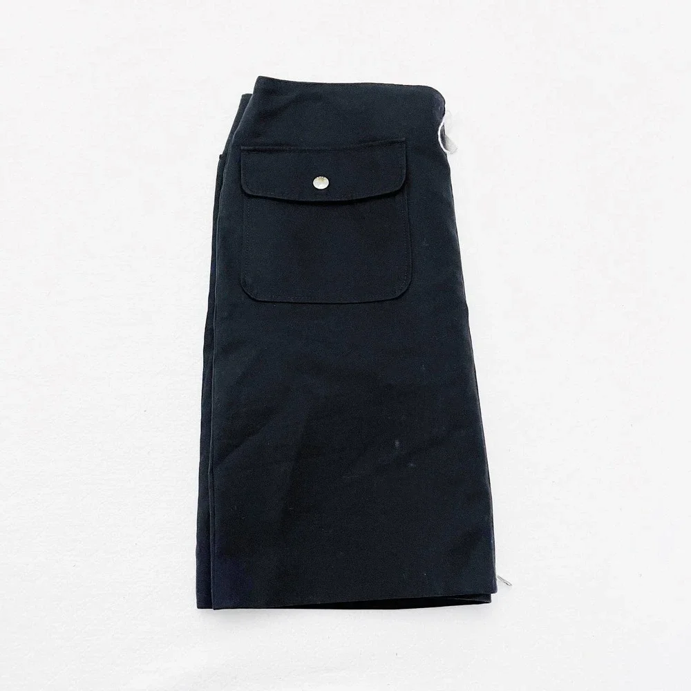 Michael Kors Black Zippered Front Pencil Skirt SZ6